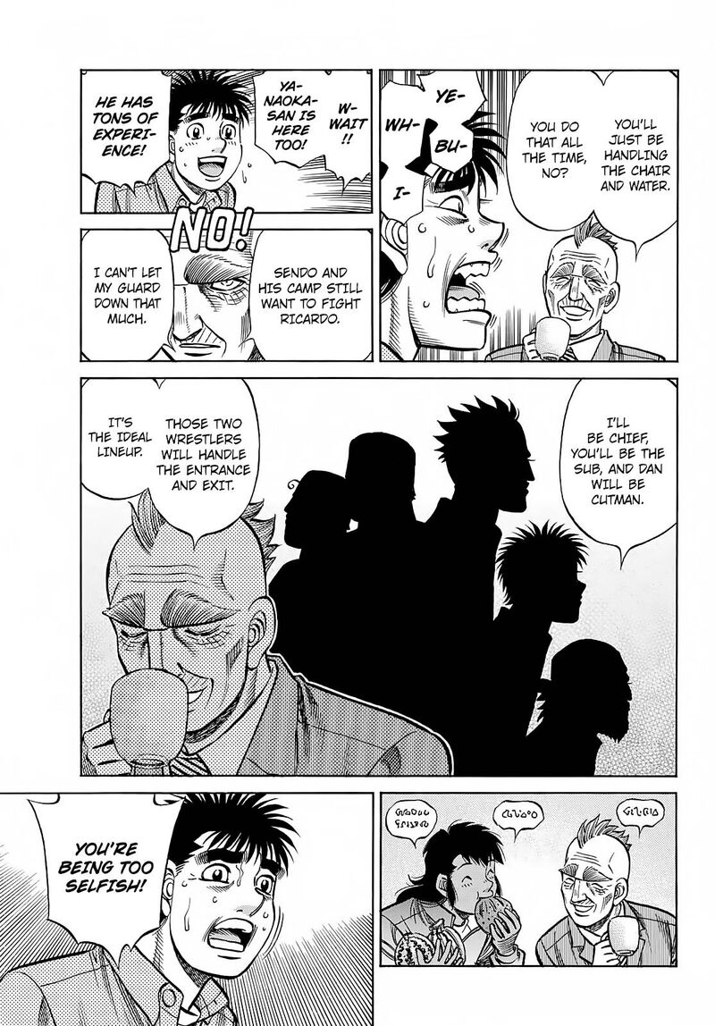 Hajime no Ippo - Chapter 1389 Page 9