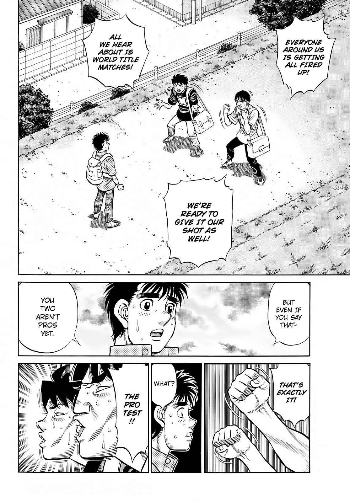 Hajime no Ippo - Chapter 1416 Page 4