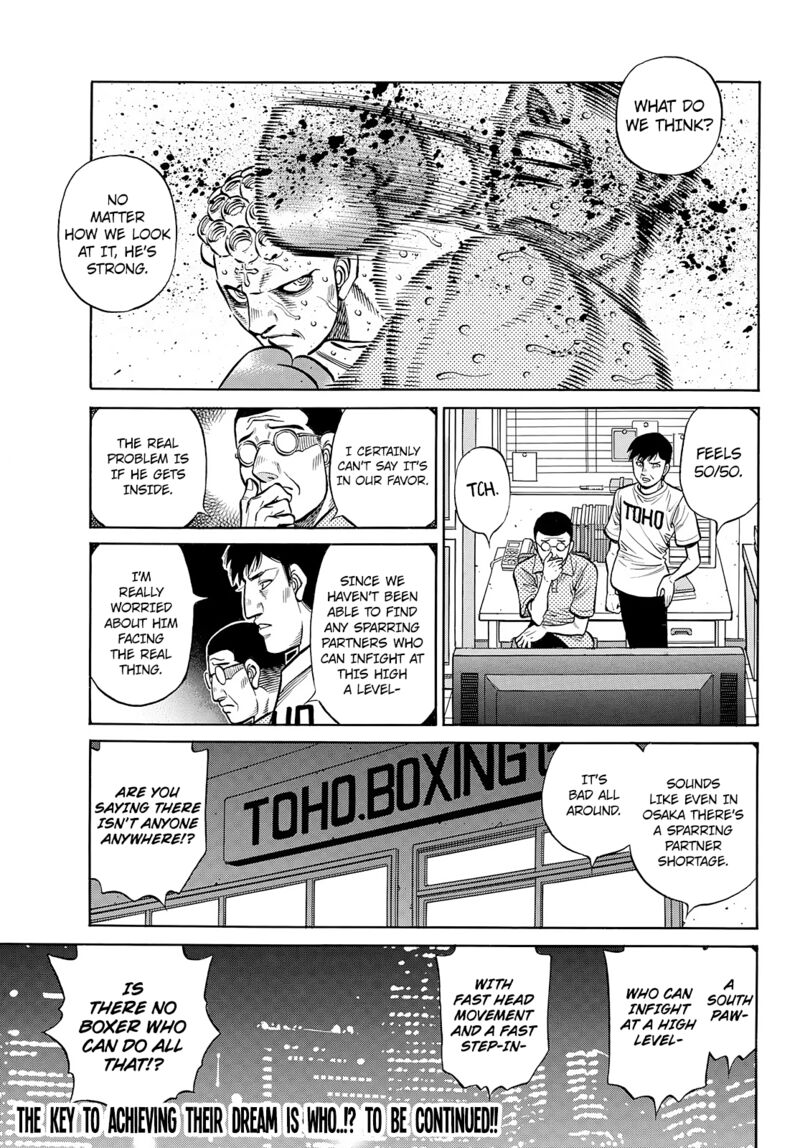 Hajime no Ippo - Chapter 1431 Page 15