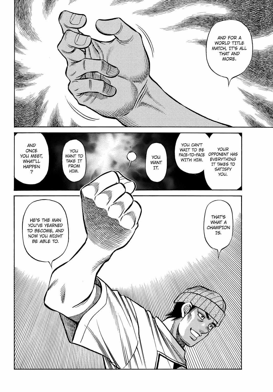 Hajime no Ippo - Chapter 1445 Page 5