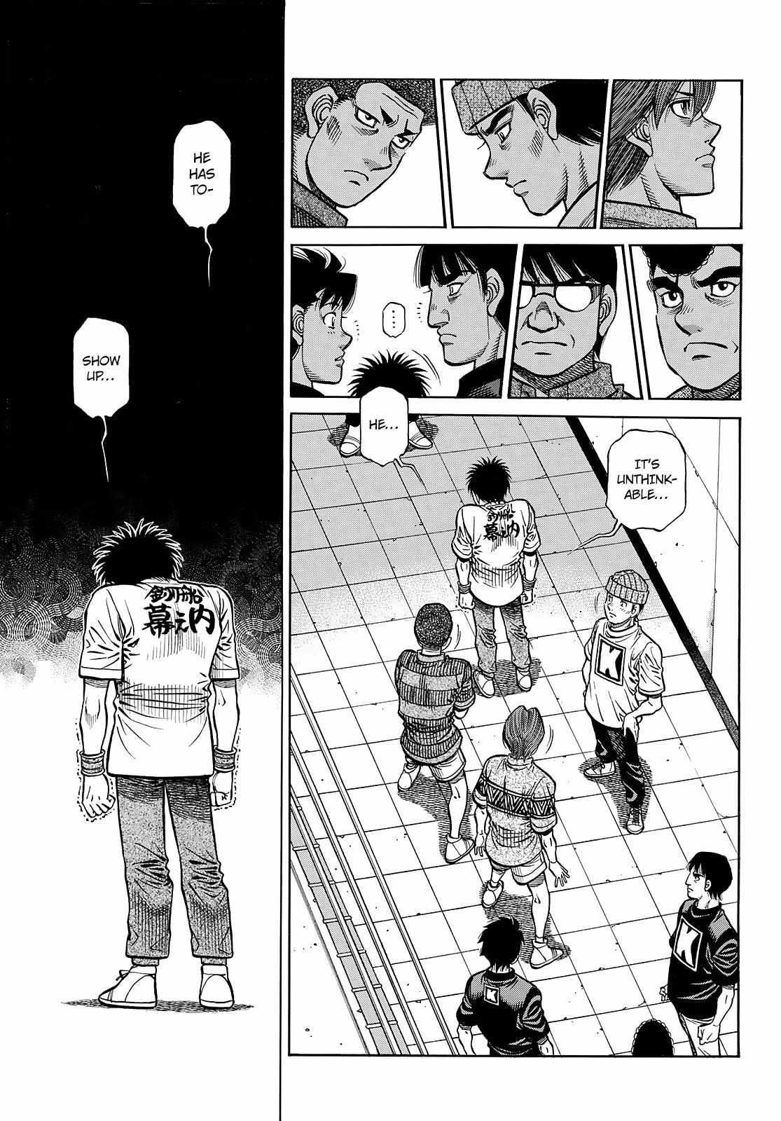 Hajime no Ippo - Chapter 1445 Page 8