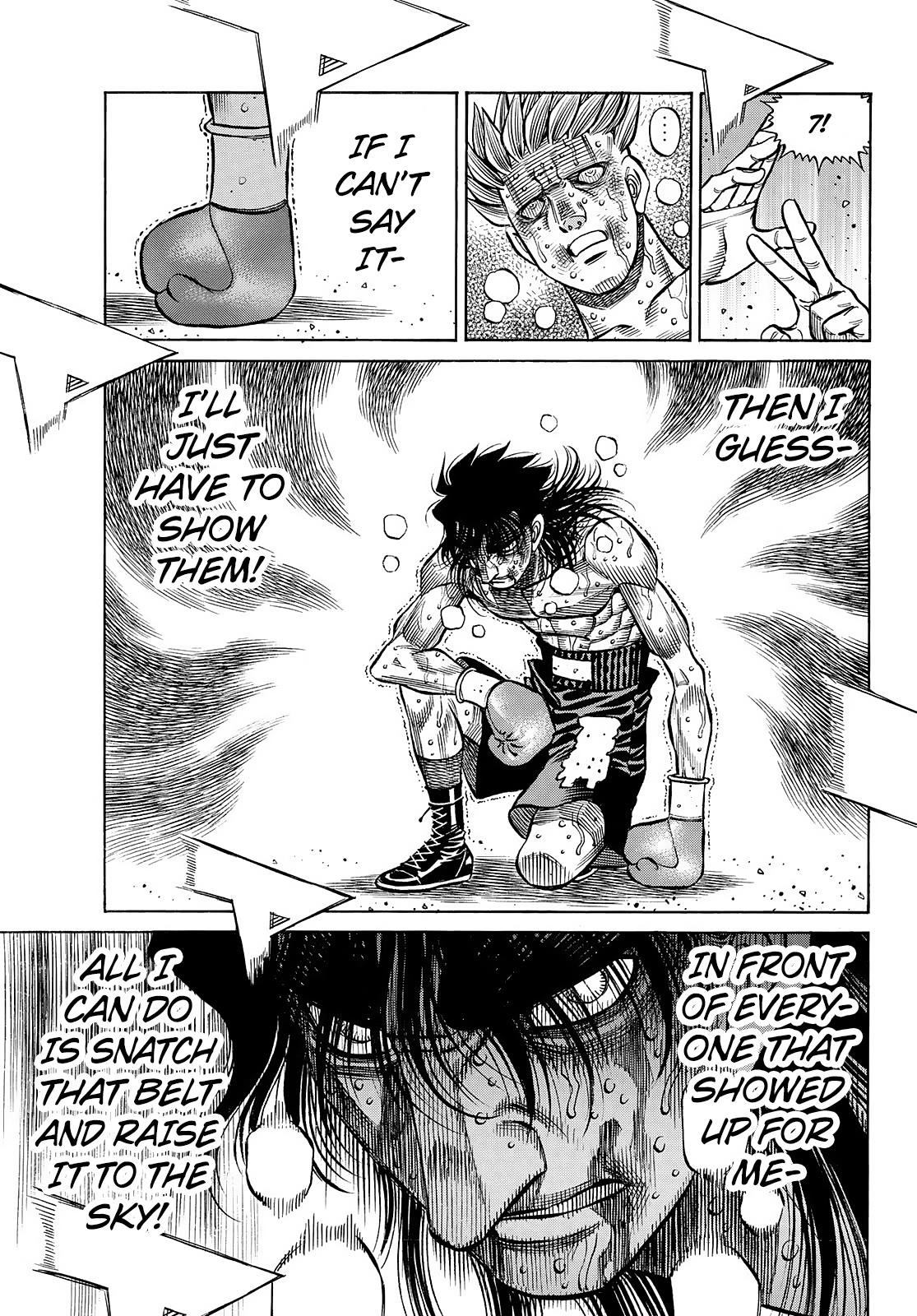 Hajime no Ippo - Chapter 1472 Page 13