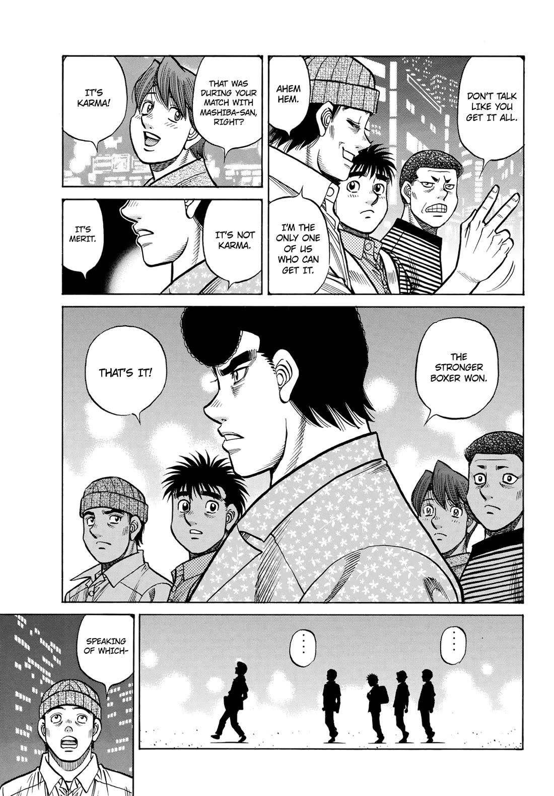 Hajime no Ippo - Chapter 1482 Page 13