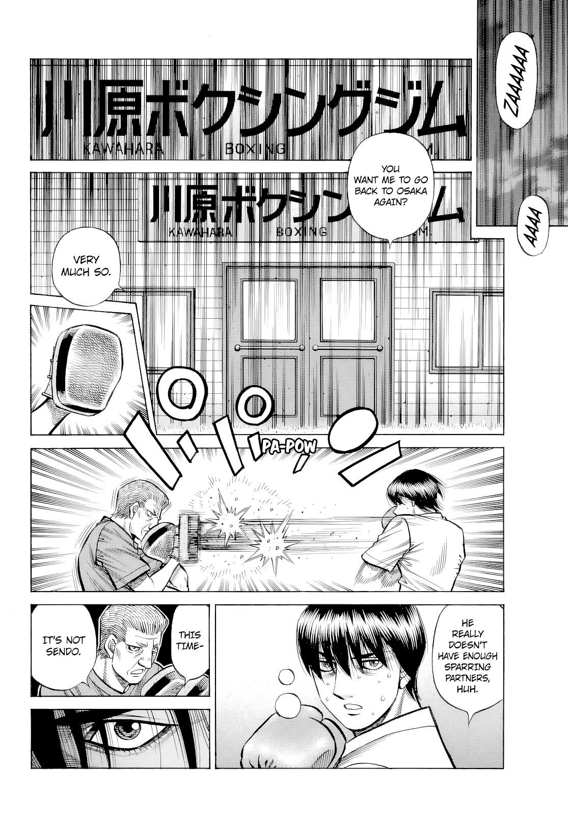 Hajime no Ippo - Chapter 1484 Page 5