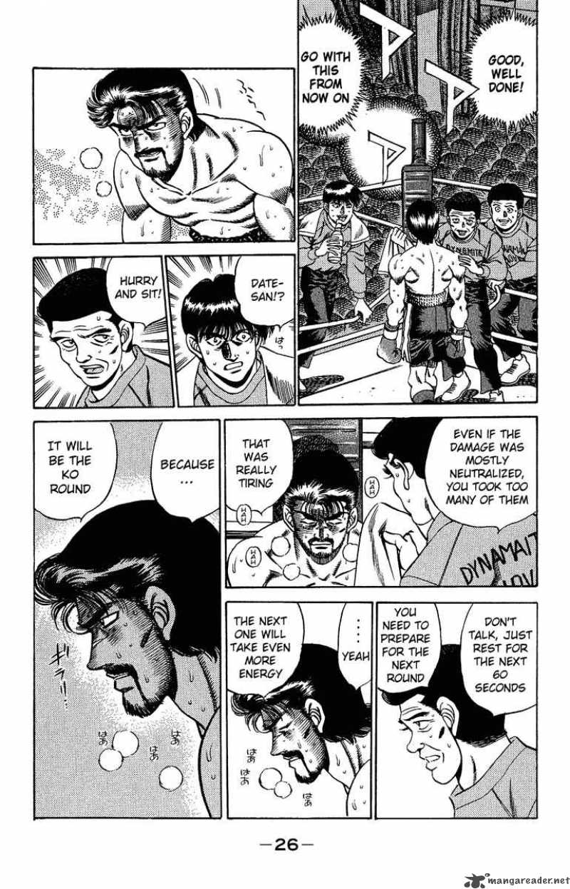 Hajime no Ippo - Chapter 189 Page 2