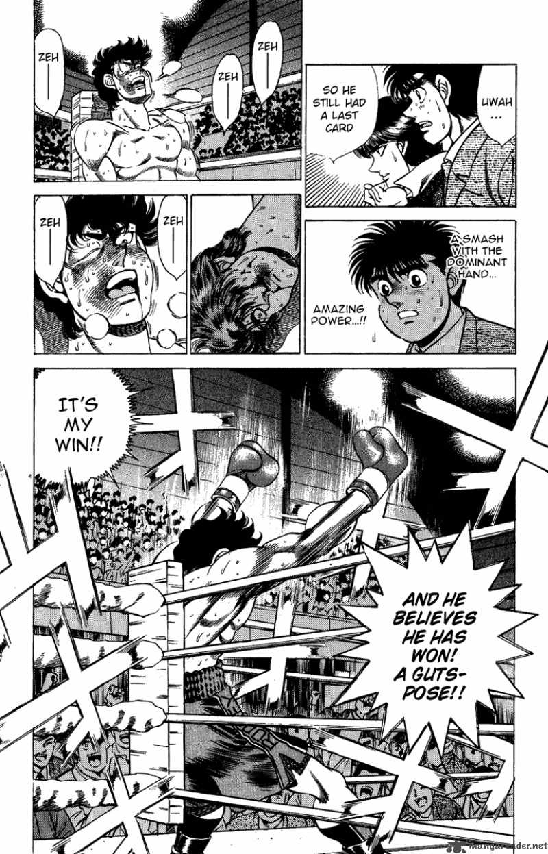 Hajime no Ippo - Chapter 202 Page 18