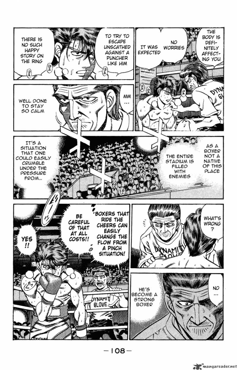 Hajime no Ippo - Chapter 202 Page 8