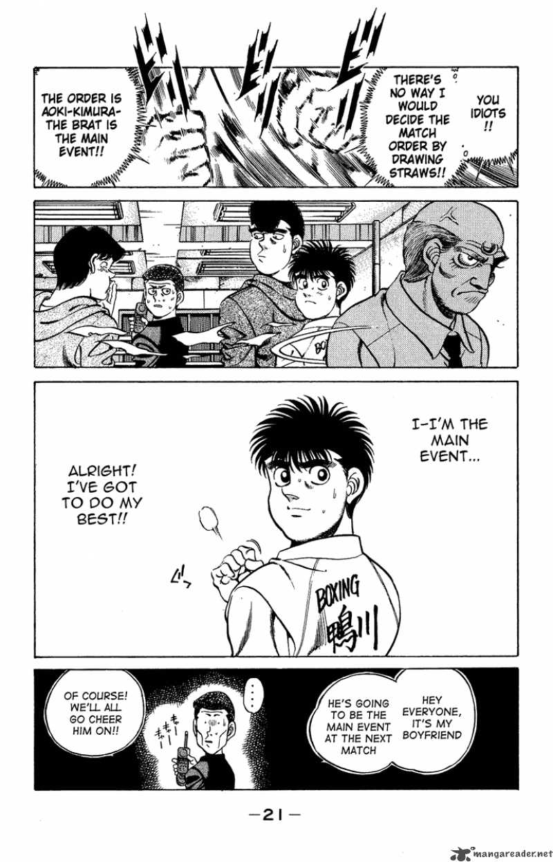 Hajime no Ippo - Chapter 206 Page 21