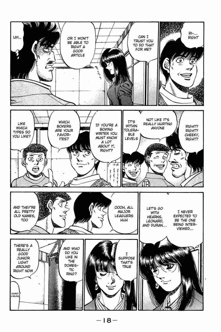 Hajime no Ippo - Chapter 233 Page 19