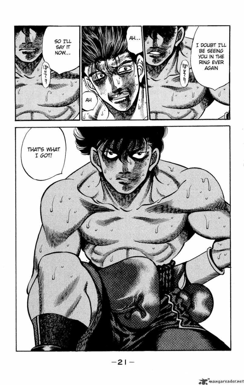 Hajime no Ippo - Chapter 242 Page 22