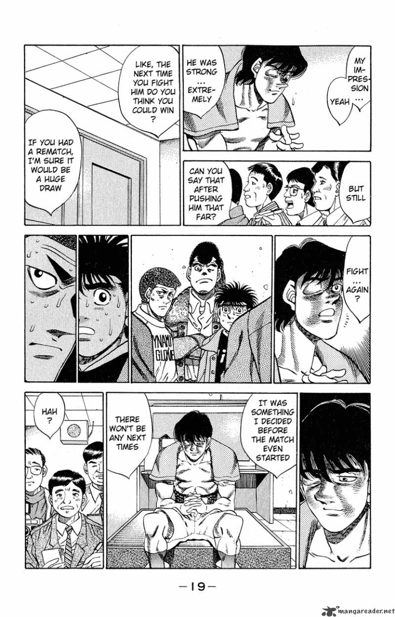 Hajime no Ippo - Chapter 288 Page 18