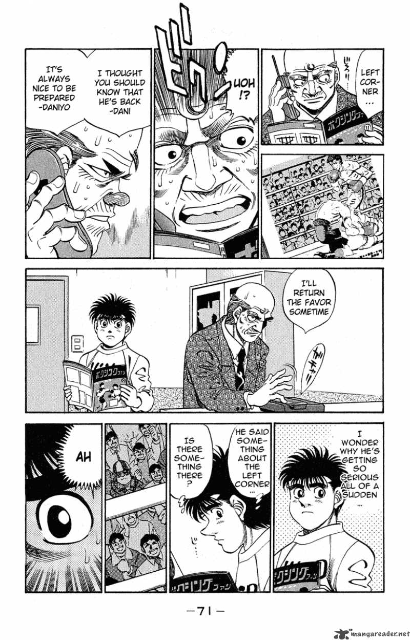 Hajime no Ippo - Chapter 291 Page 7