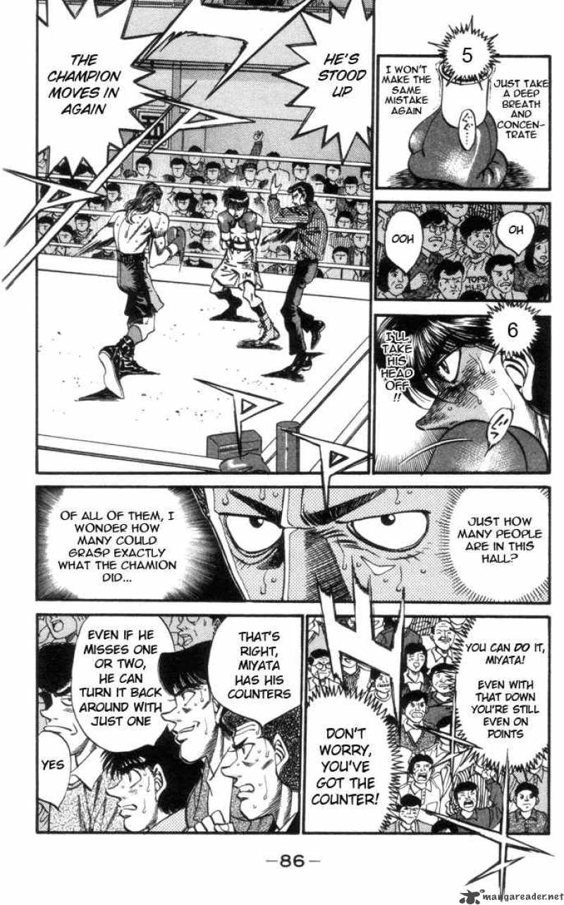 Hajime no Ippo - Chapter 320 Page 4