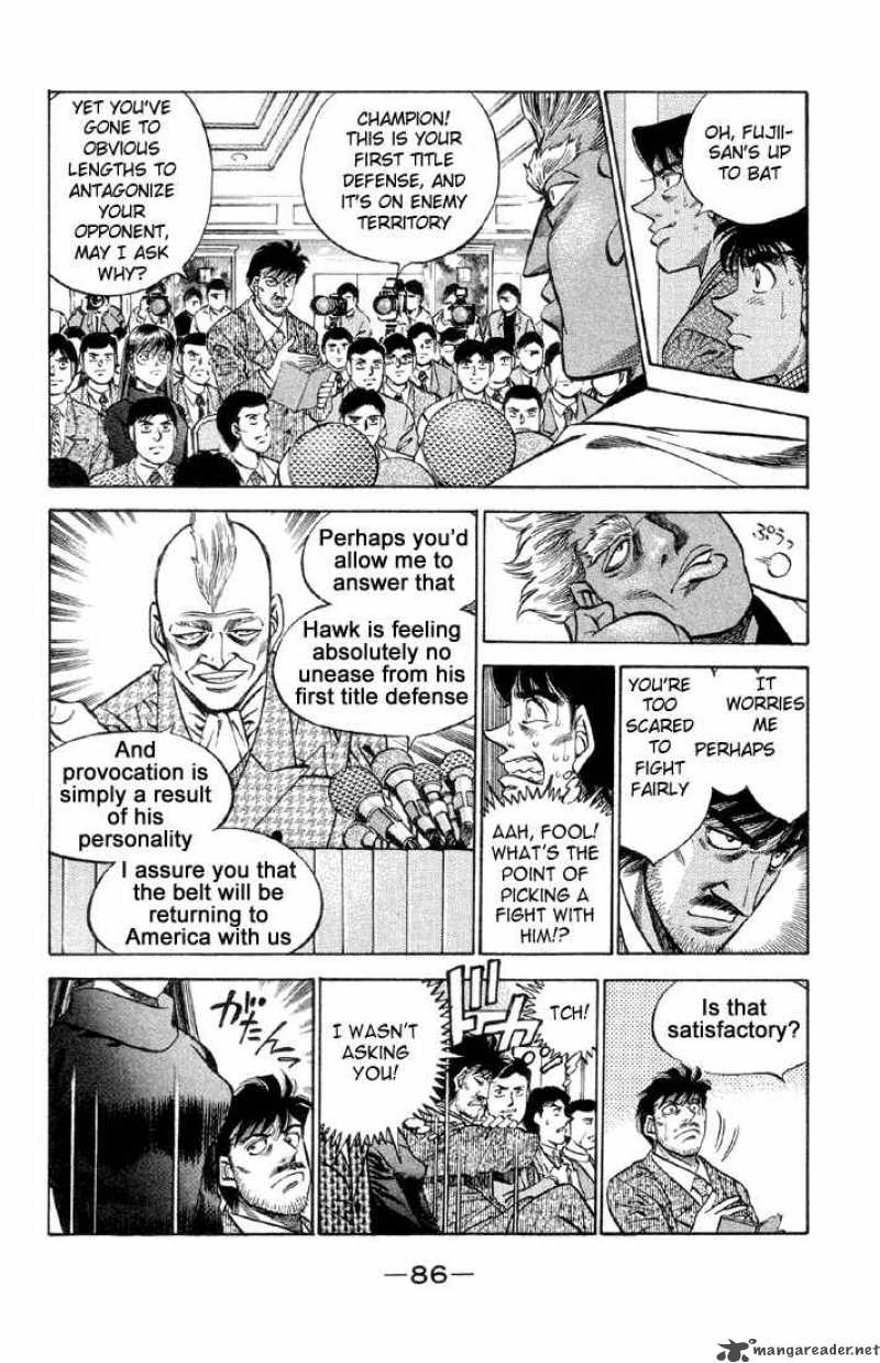 Hajime no Ippo - Chapter 375 Page 4