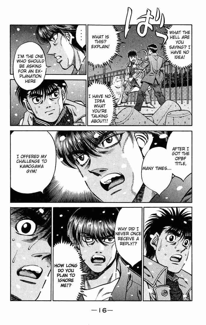 Hajime no Ippo - Chapter 416 Page 17