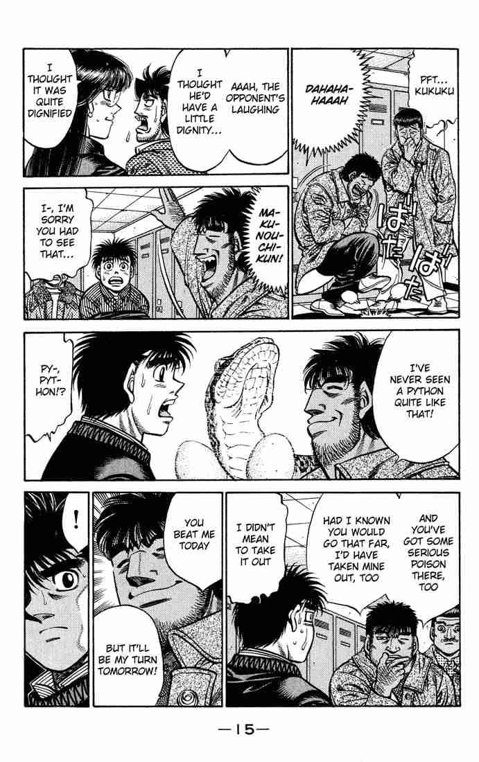 Hajime no Ippo - Chapter 425 Page 15