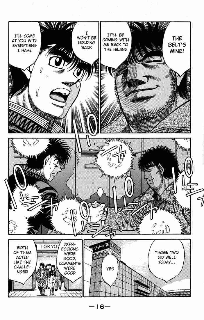 Hajime no Ippo - Chapter 425 Page 16