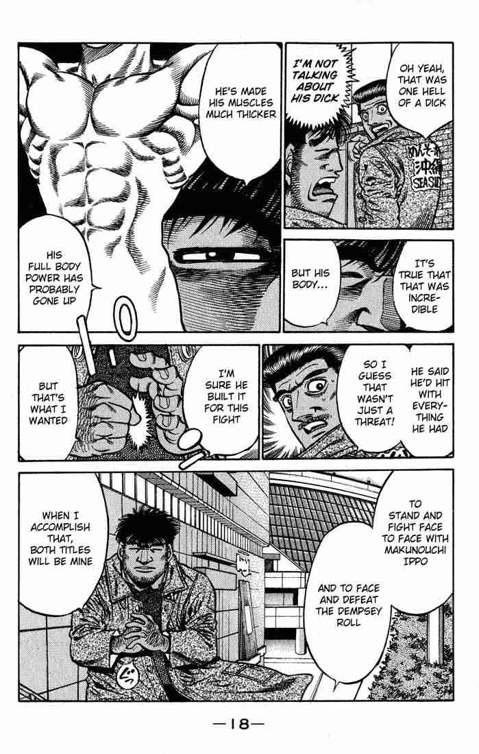 Hajime no Ippo - Chapter 425 Page 18