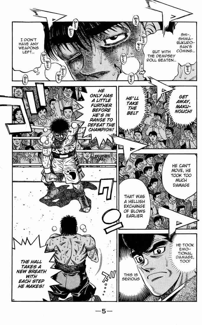 Hajime no Ippo - Chapter 434 Page 6