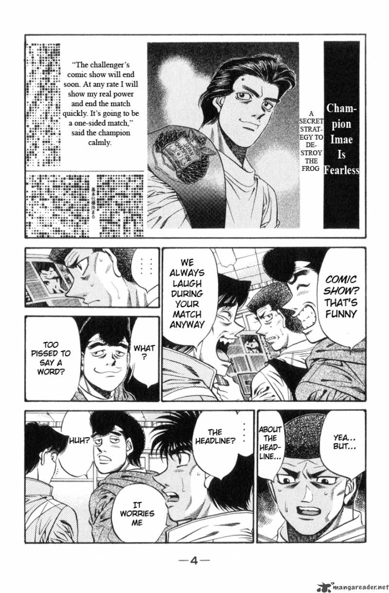 Hajime no Ippo - Chapter 443 Page 5