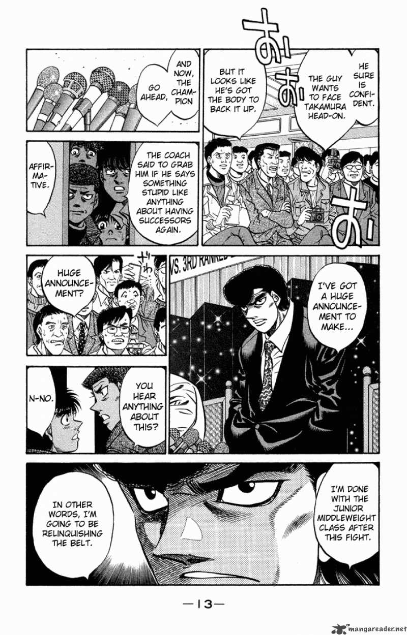 Hajime no Ippo - Chapter 463 Page 11