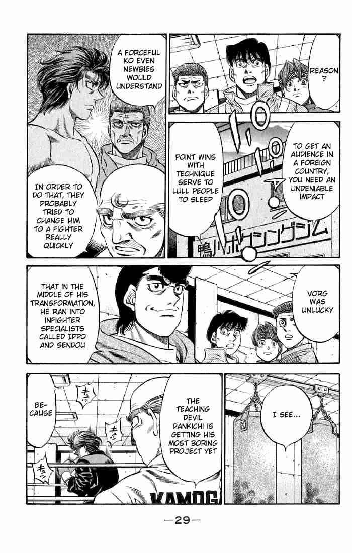 Hajime no Ippo - Chapter 474 Page 4