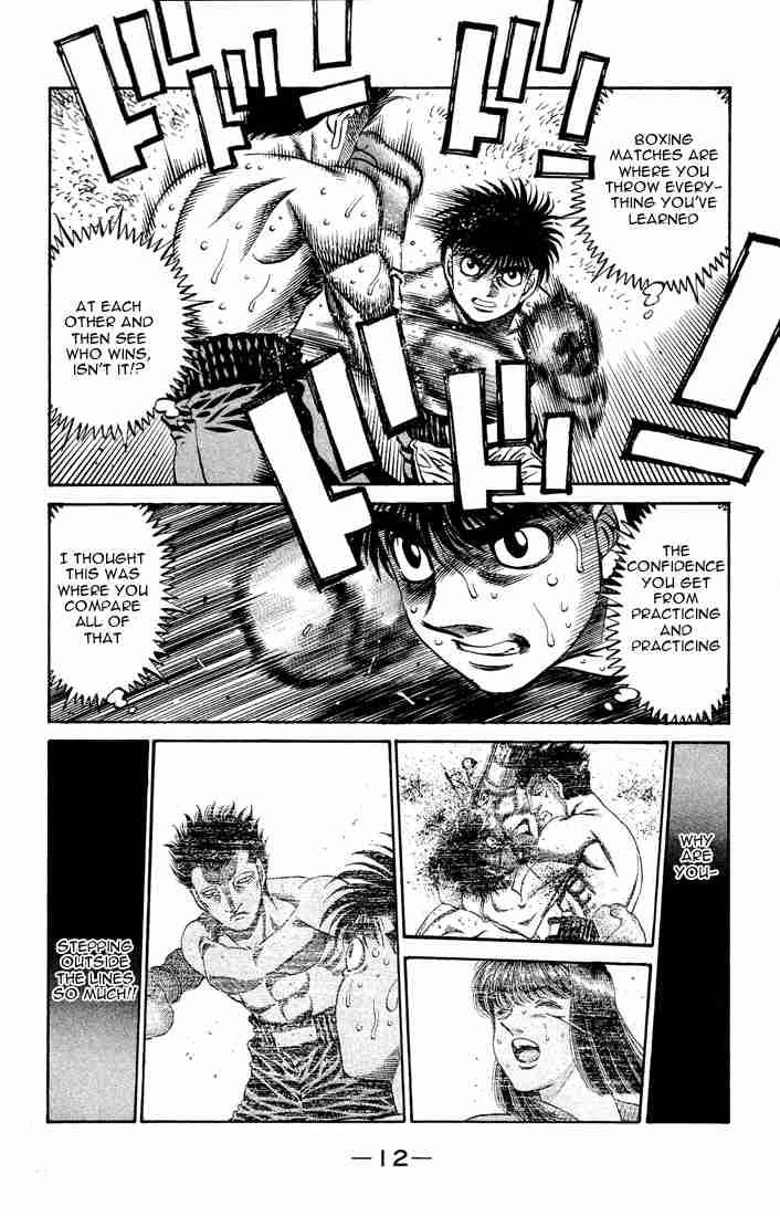 Hajime no Ippo - Chapter 483 Page 12