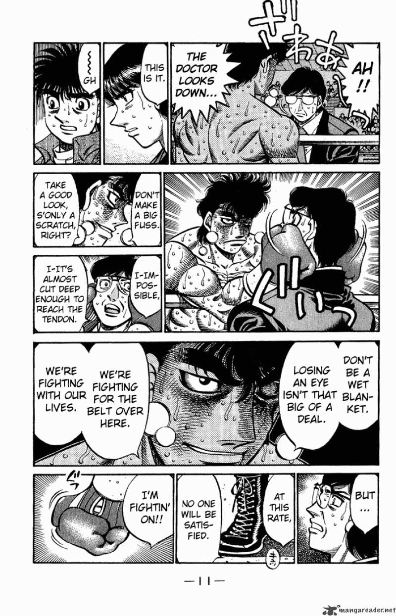 Hajime no Ippo - Chapter 552 Page 9