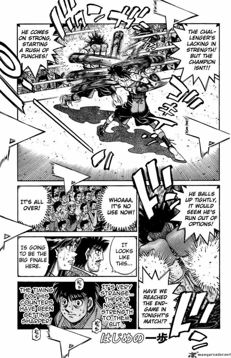 Hajime no Ippo - Chapter 694 Page 1