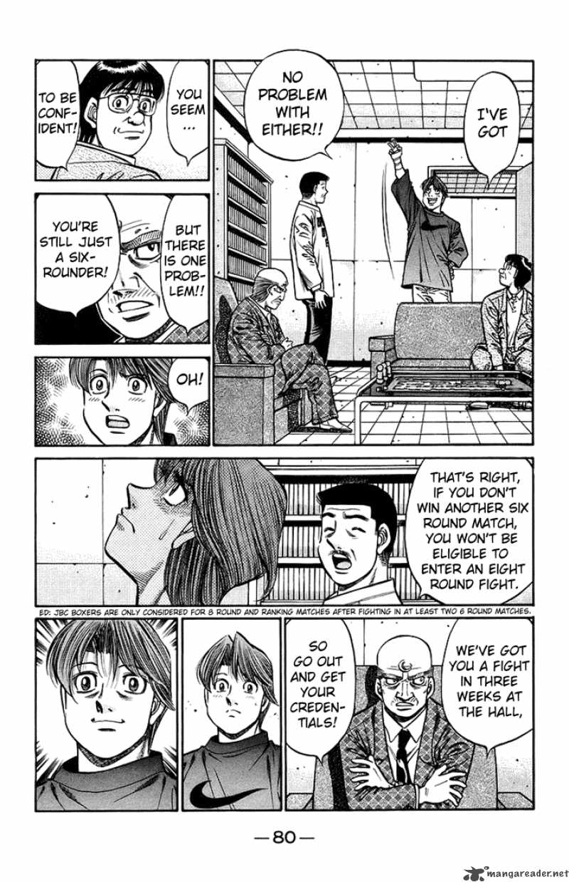 Hajime no Ippo - Chapter 708 Page 6