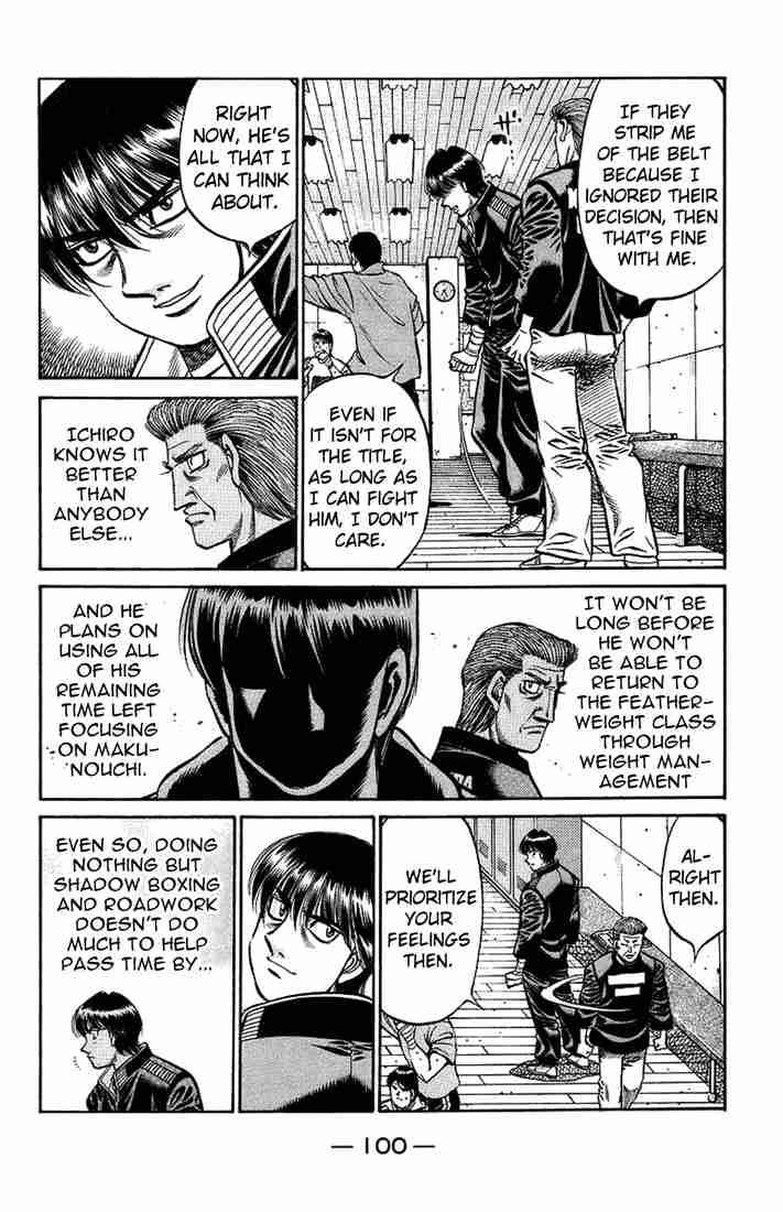 Hajime no Ippo - Chapter 709 Page 8