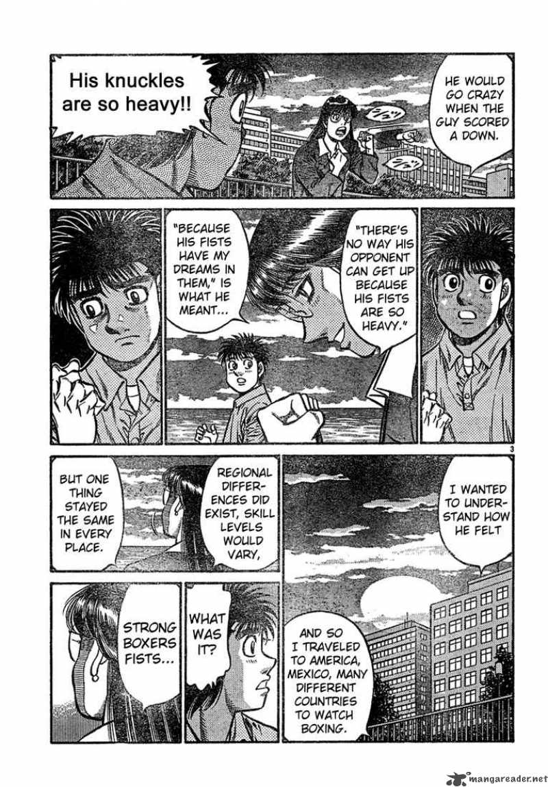 Hajime no Ippo - Chapter 725 Page 3