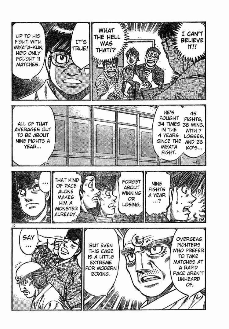 Hajime no Ippo - Chapter 727 Page 10