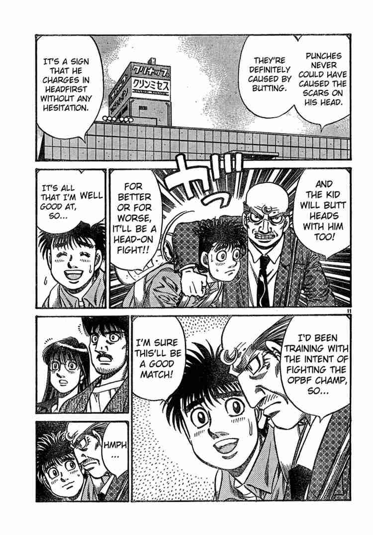 Hajime no Ippo - Chapter 728 Page 11