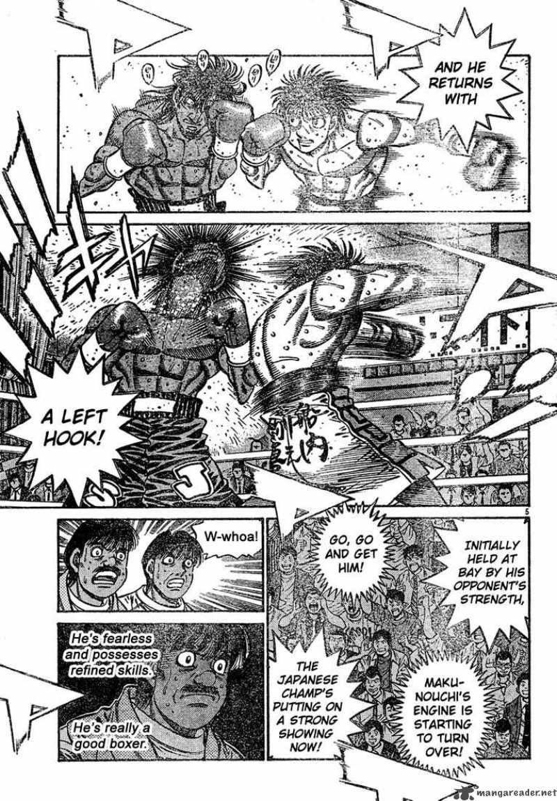 Hajime no Ippo - Chapter 731 Page 5