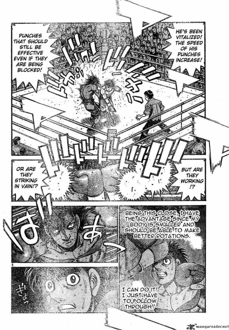 Hajime no Ippo - Chapter 731 Page 6