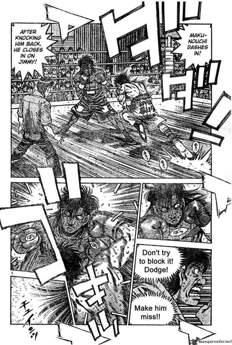 Hajime no Ippo - Chapter 736 Page 6