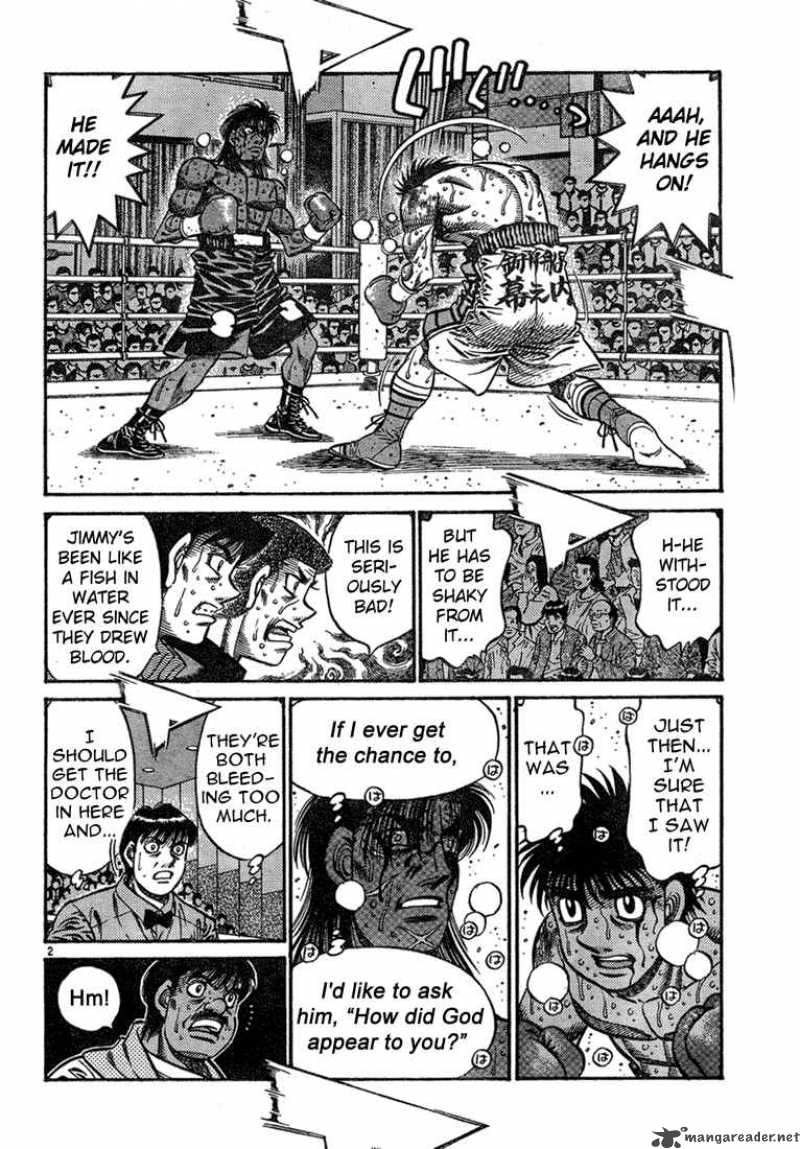 Hajime no Ippo - Chapter 739 Page 2