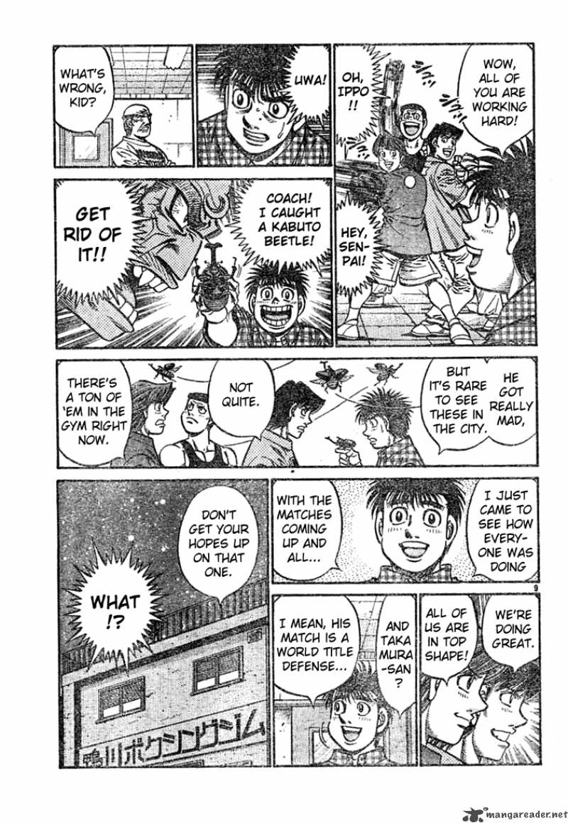 Hajime no Ippo - Chapter 743 Page 9