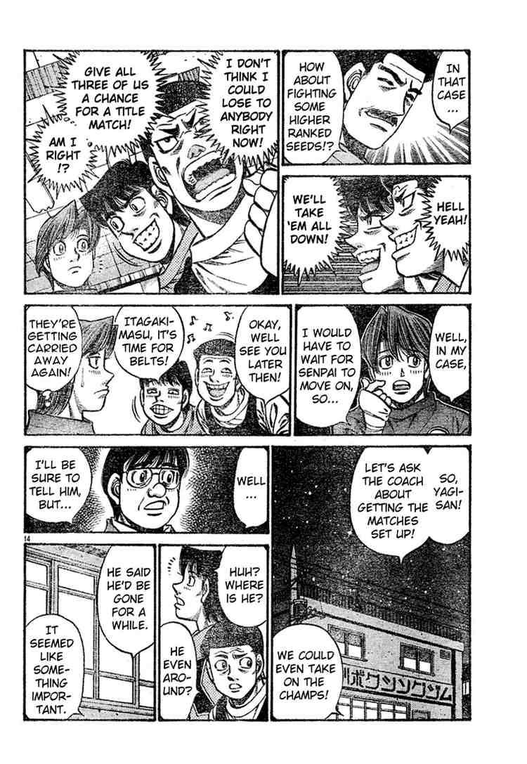 Hajime no Ippo - Chapter 745 Page 14