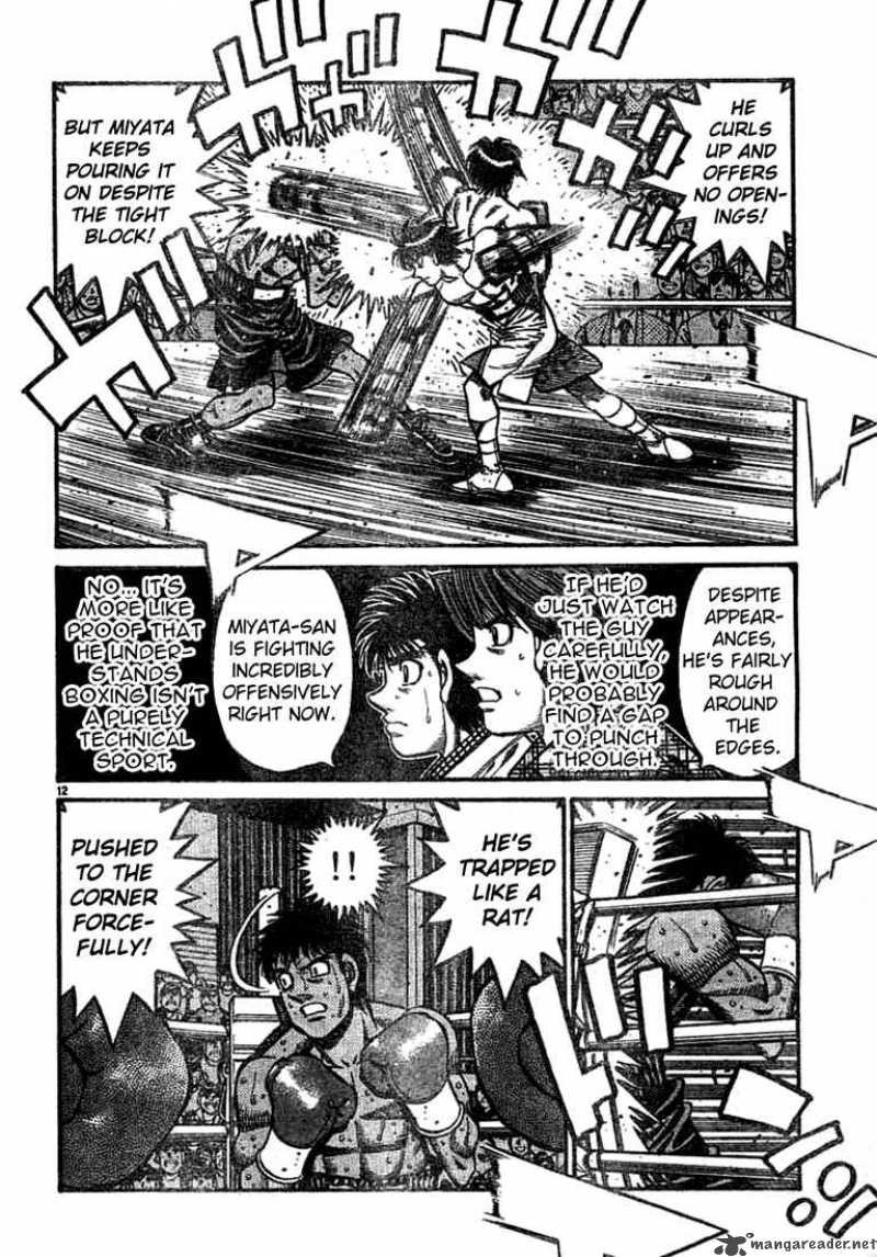 Hajime no Ippo - Chapter 747 Page 11