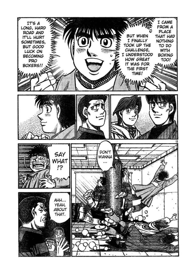 Hajime no Ippo - Chapter 755 Page 12