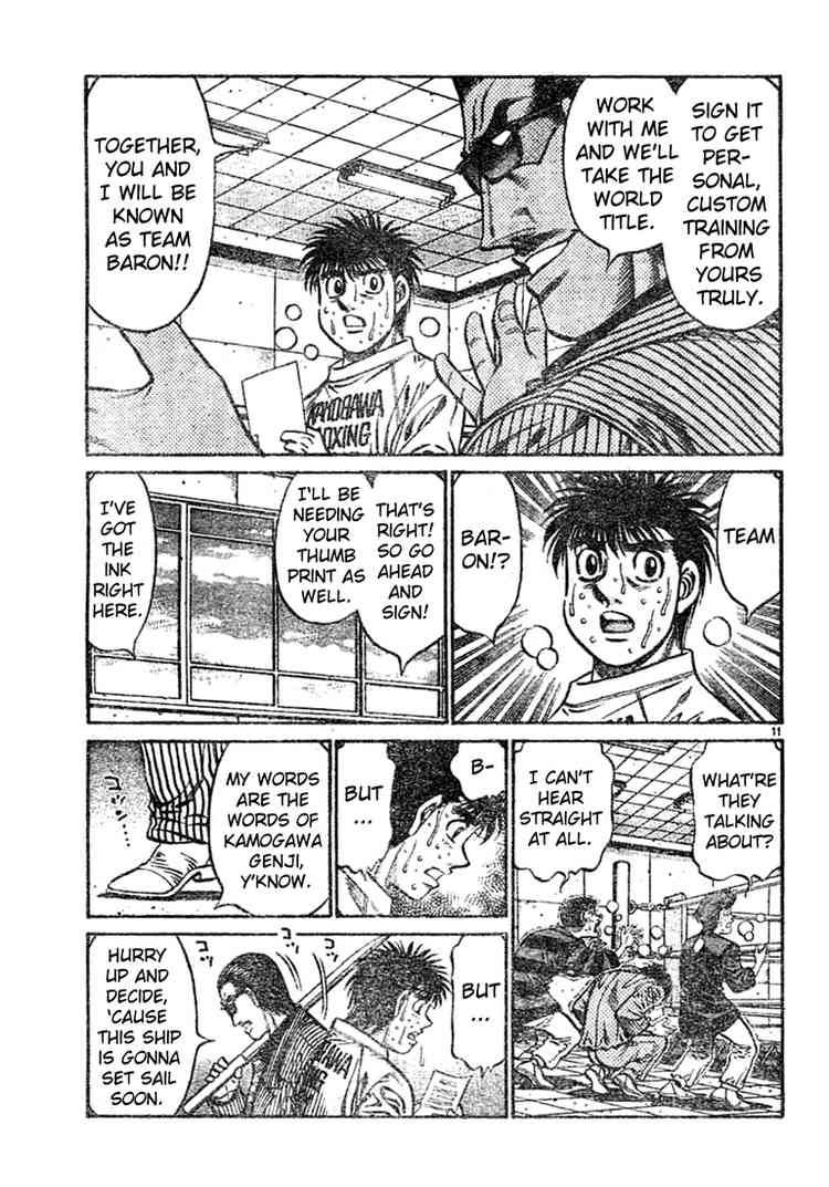 Hajime no Ippo - Chapter 756 Page 11