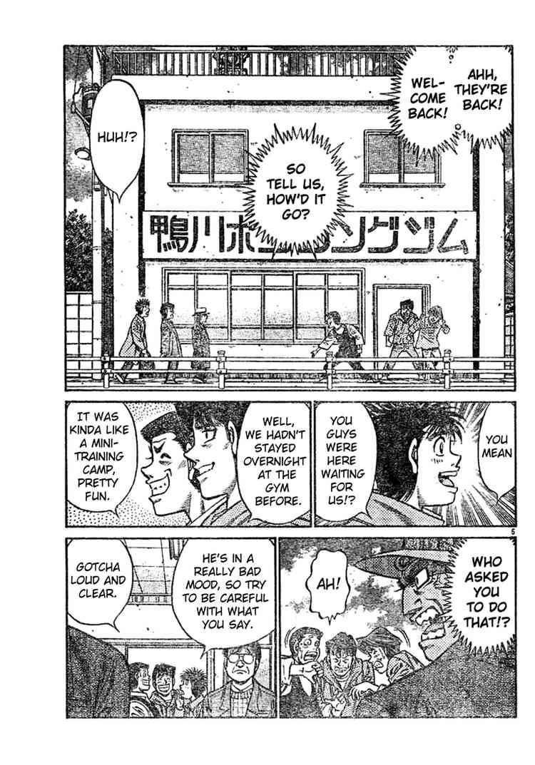 Hajime no Ippo - Chapter 759 Page 5