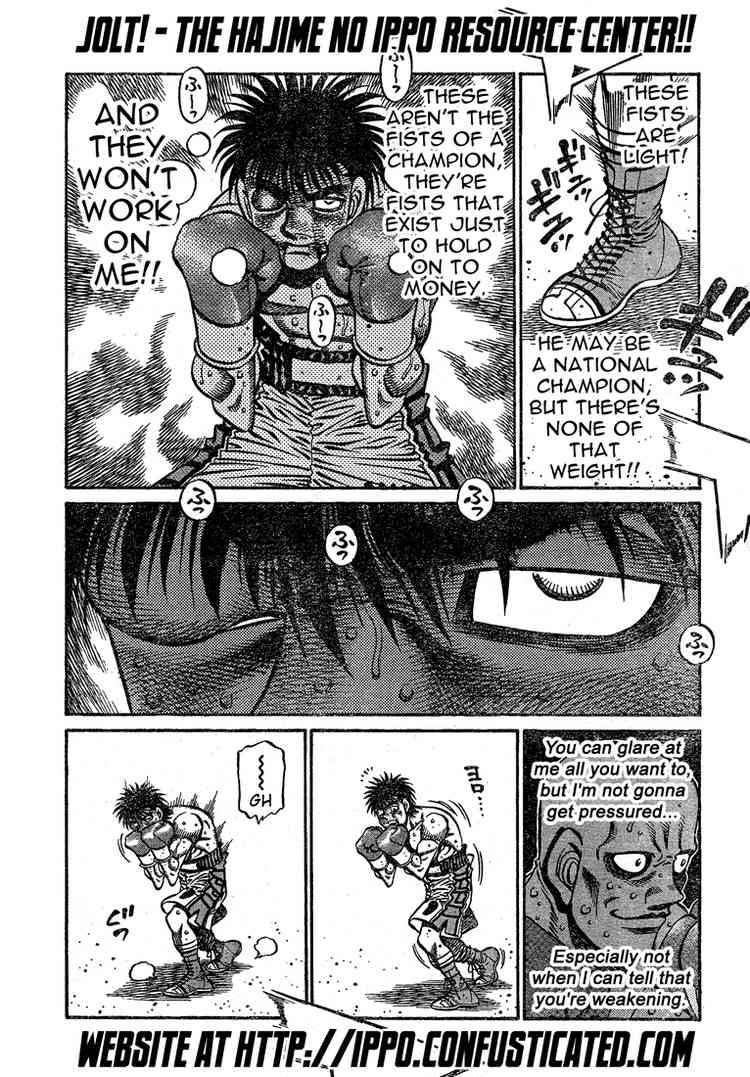 Hajime no Ippo - Chapter 781 Page 13