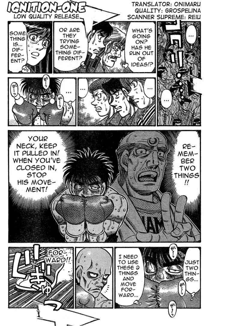 Hajime no Ippo - Chapter 781 Page 2