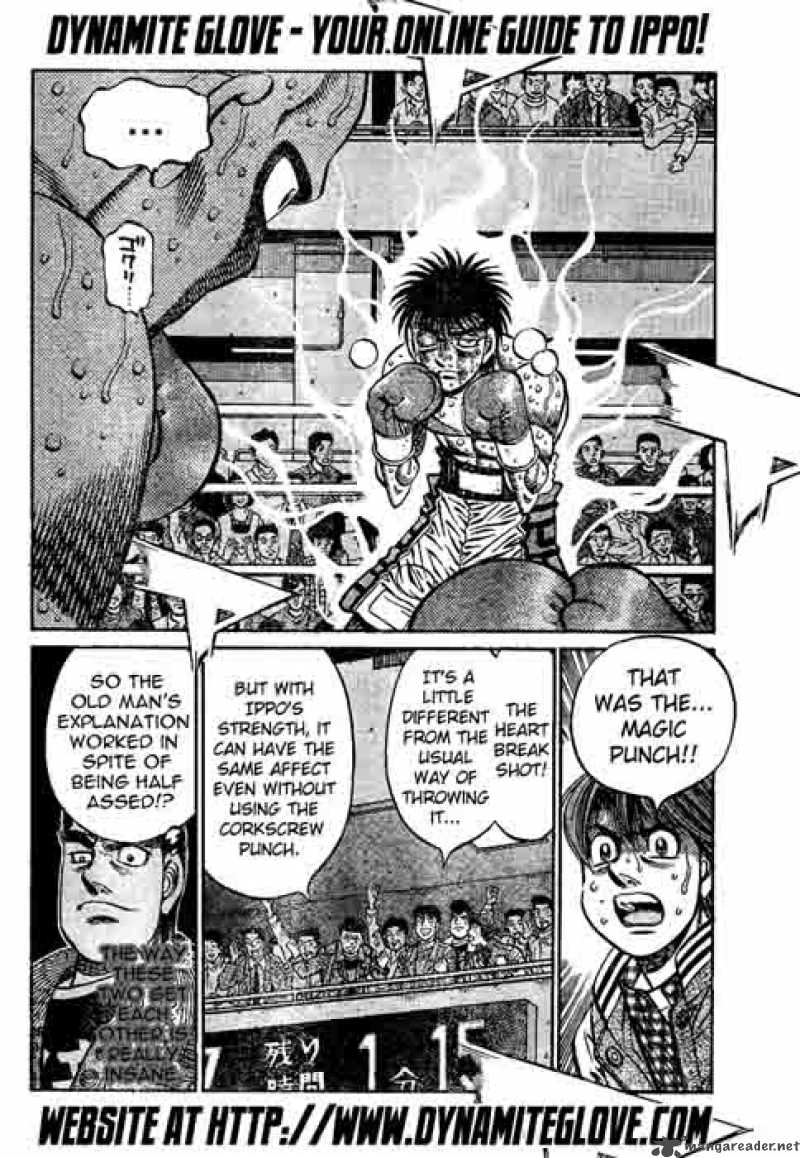 Hajime no Ippo - Chapter 783 Page 12