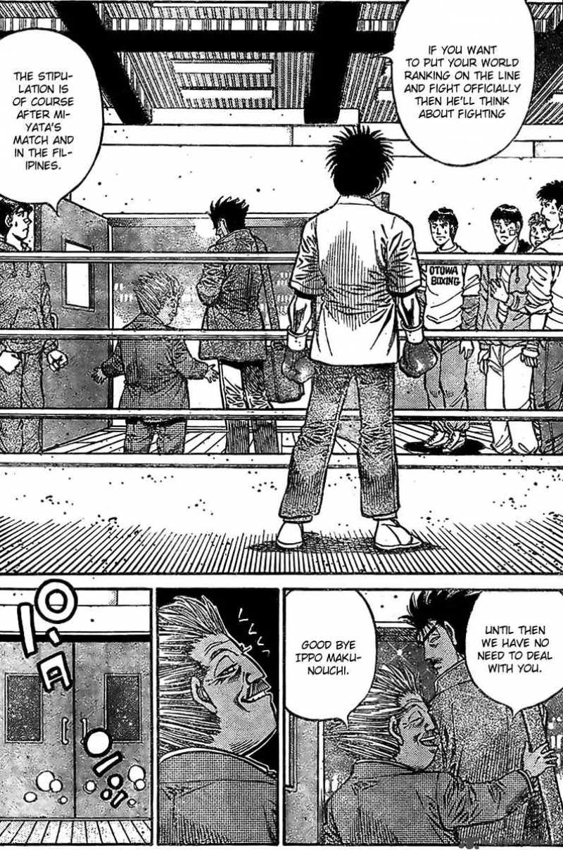 Hajime no Ippo - Chapter 800 Page 10