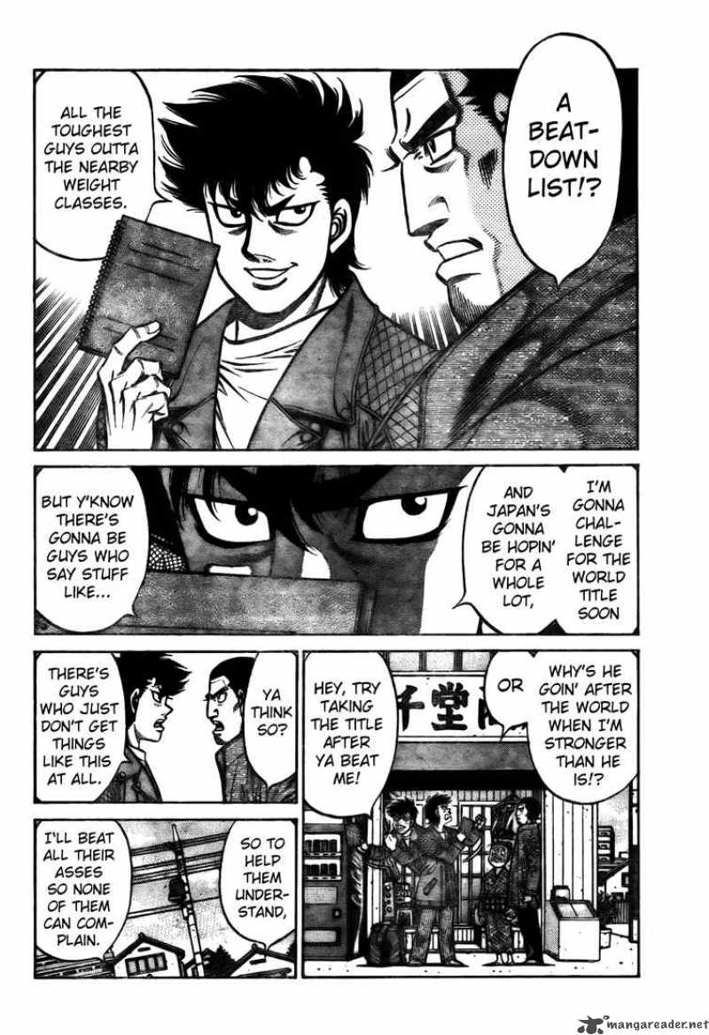 Hajime no Ippo - Chapter 807 Page 2