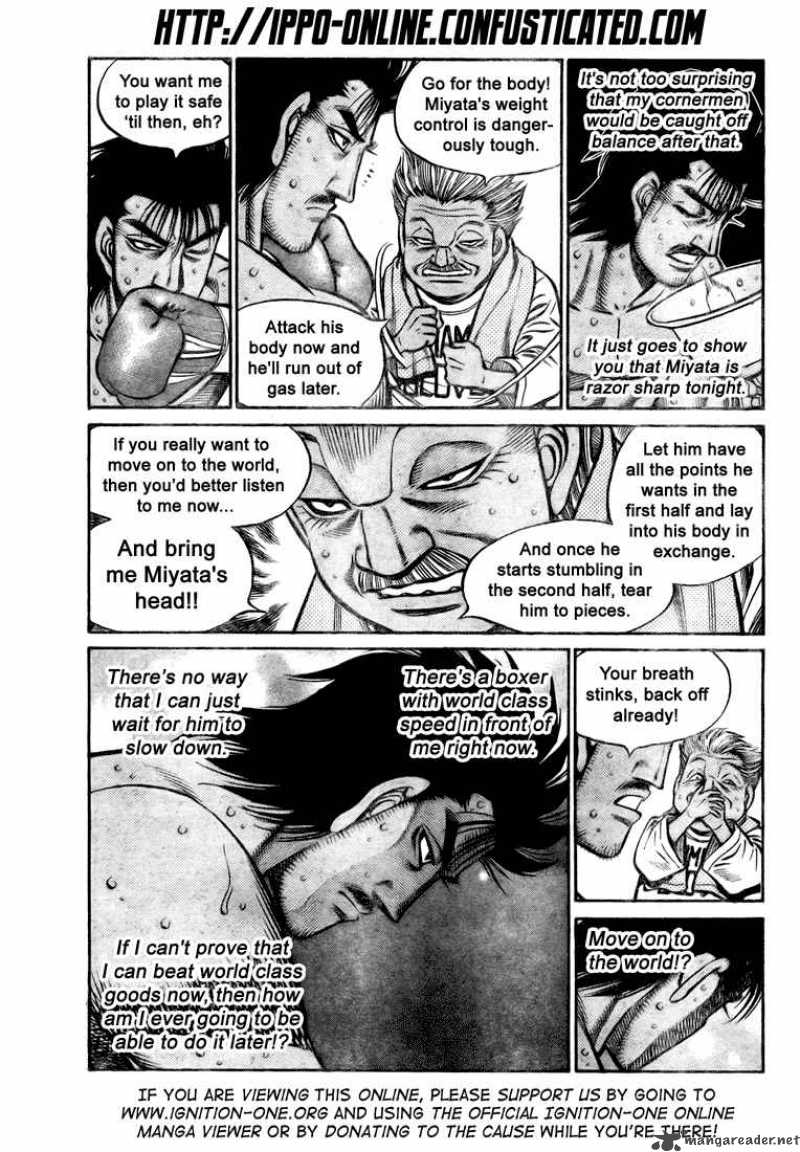 Hajime no Ippo - Chapter 824 Page 3